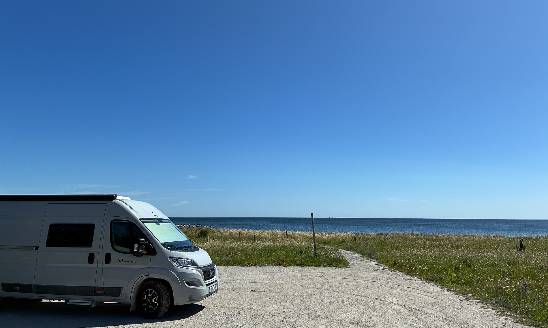 Gotland, husbilen och det som dröjer sig kvar